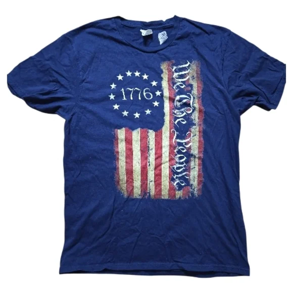 Blue Graphic Men's T-Shirt - Picture 2 of 2